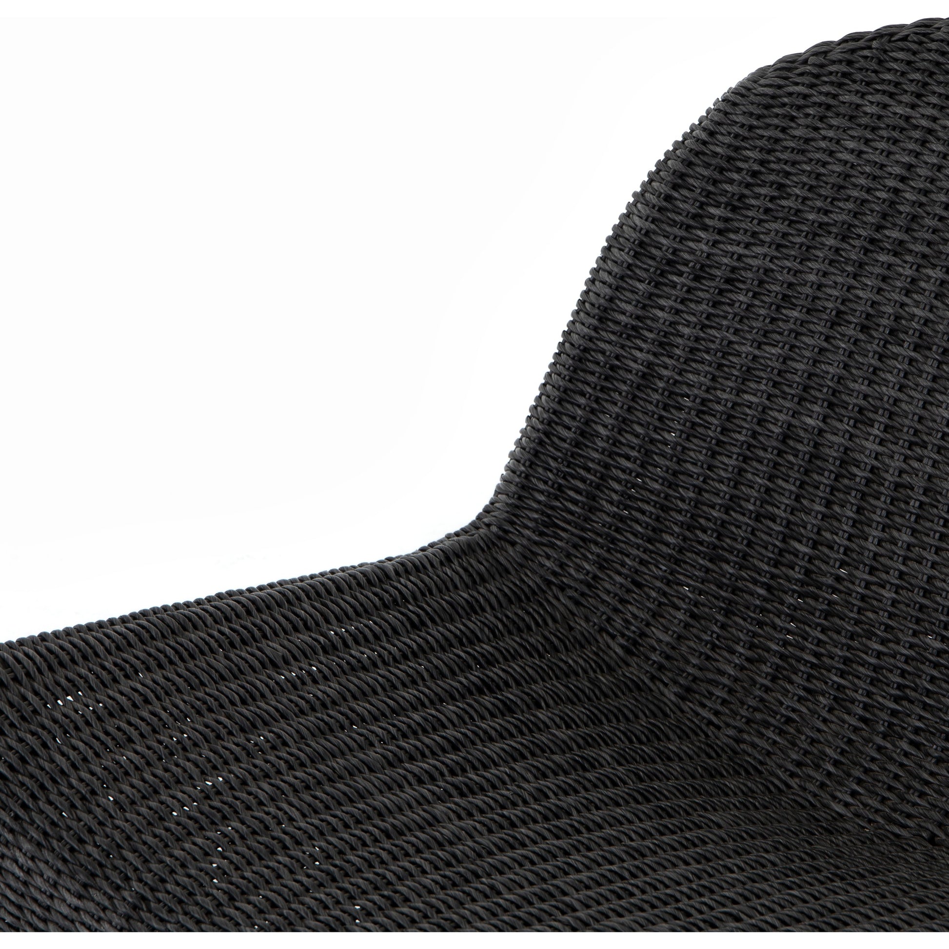 Portia Outdoor Occasional Chair by Four Hands. Made from 100% polyethylene, iron in a coastal style.