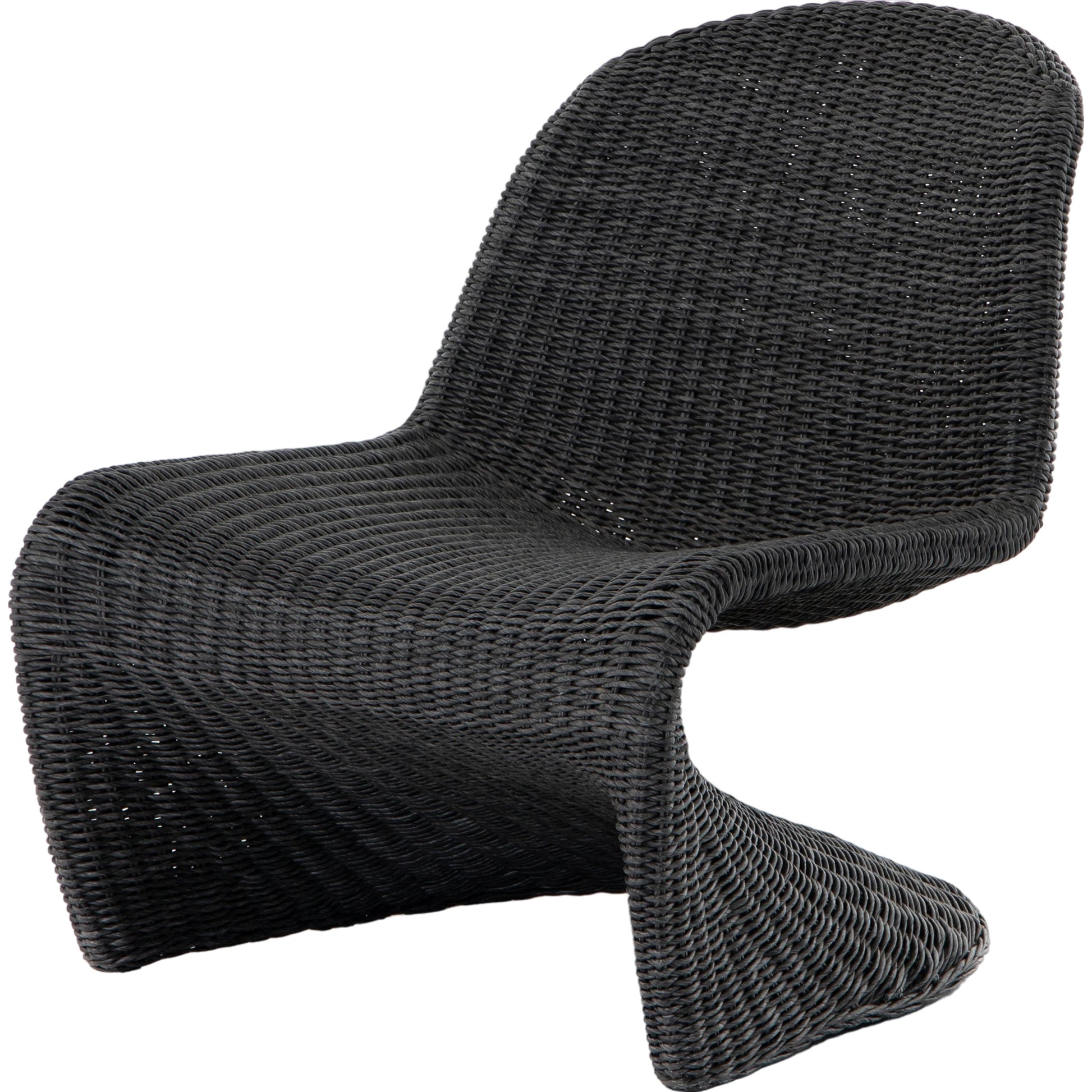Portia Outdoor Occasional Chair by Four Hands. Made from 100% polyethylene, iron in a coastal style.