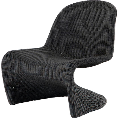 Portia Outdoor Occasional Chair by Four Hands. Made from 100% polyethylene, iron in a coastal style.
