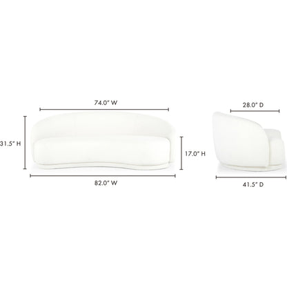 Excelsior Sofa by Moe's Home Collection. Made from unique in a modern style.