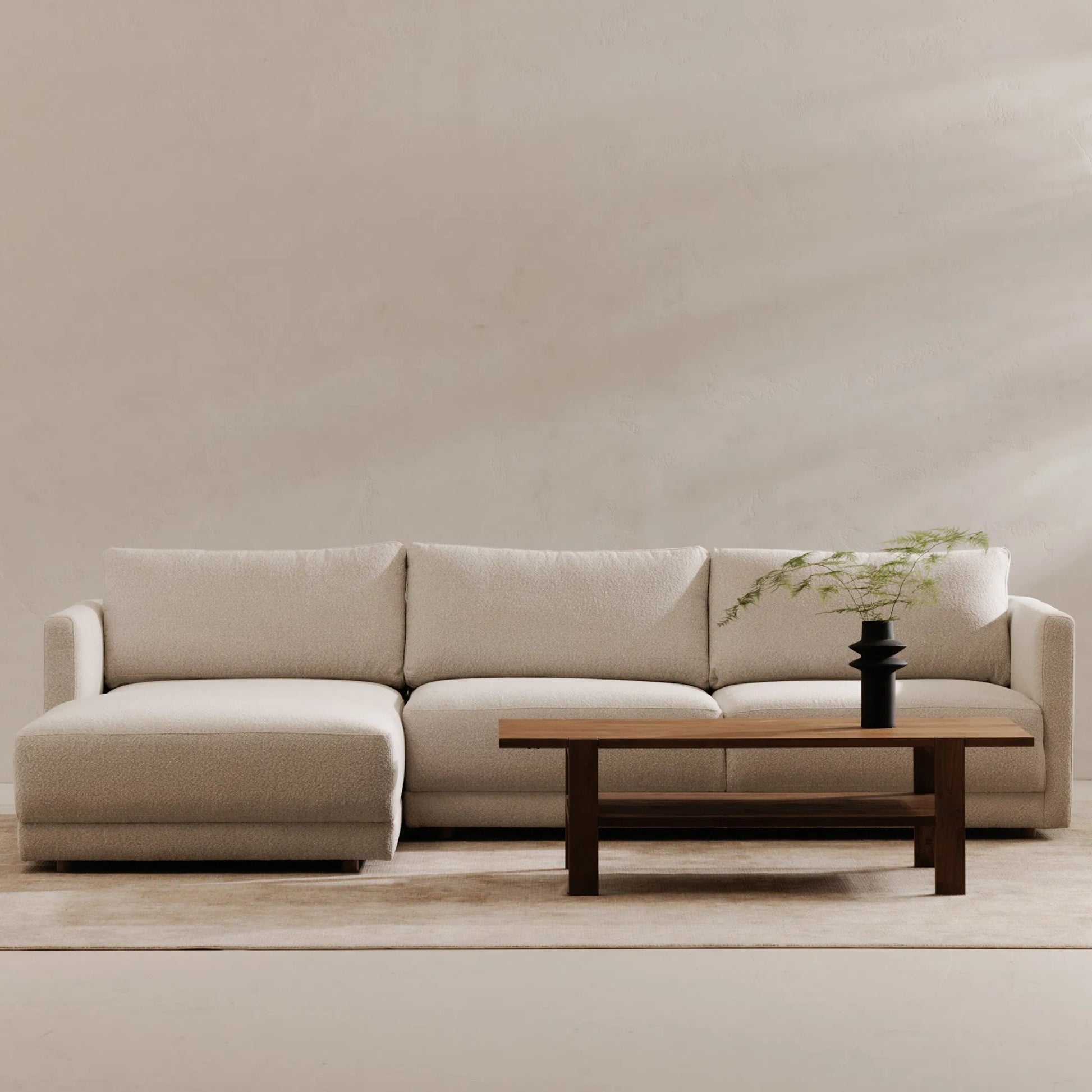 Bryn Sectional by Moe's Home Collection. Made from unique in a transitional style.