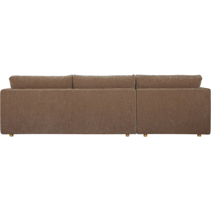 Bryn Sectional Camel by Moe's Home Collection in brown. Made from unique in a transitional style.