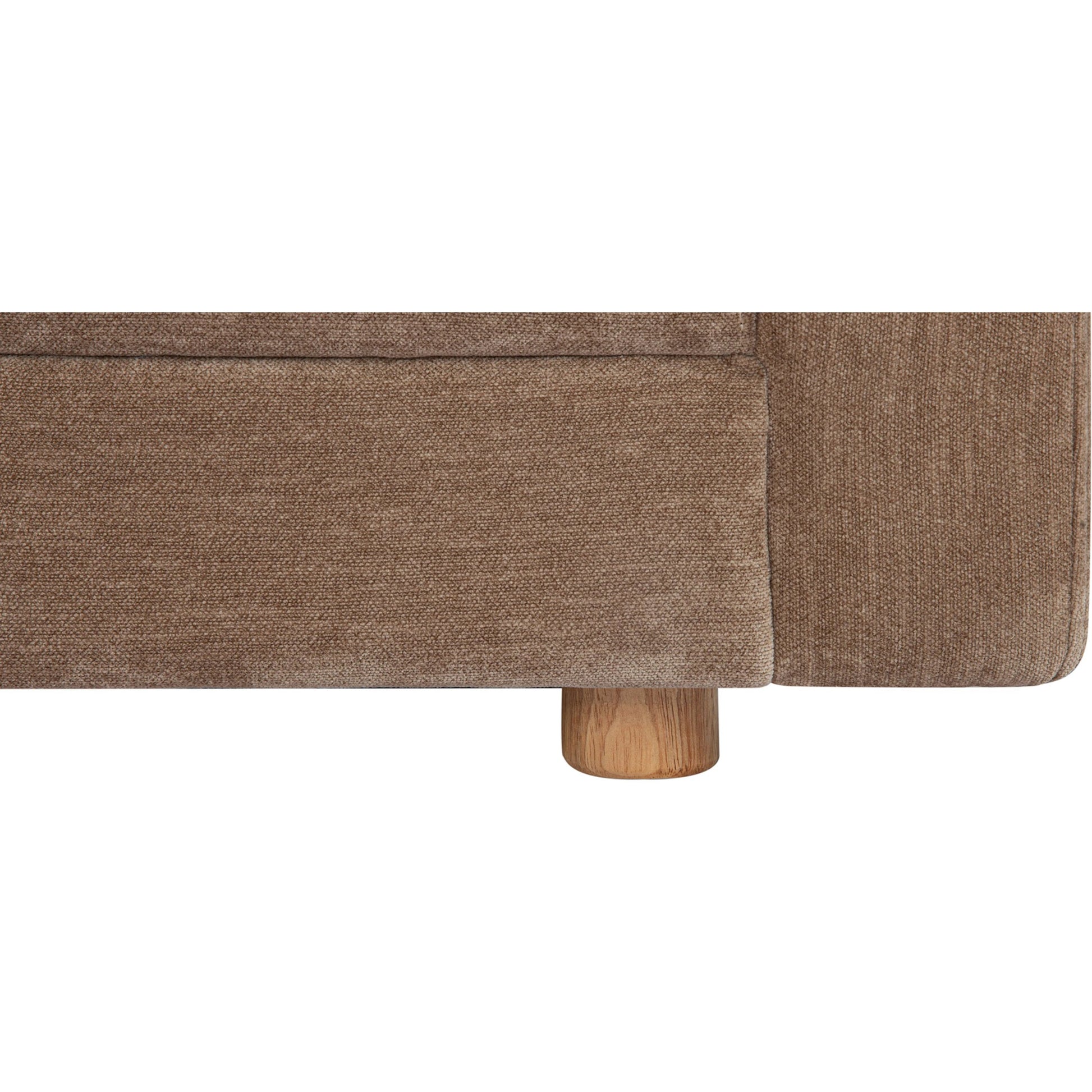 Bryn Sectional Camel by Moe's Home Collection in brown. Made from unique in a transitional style.