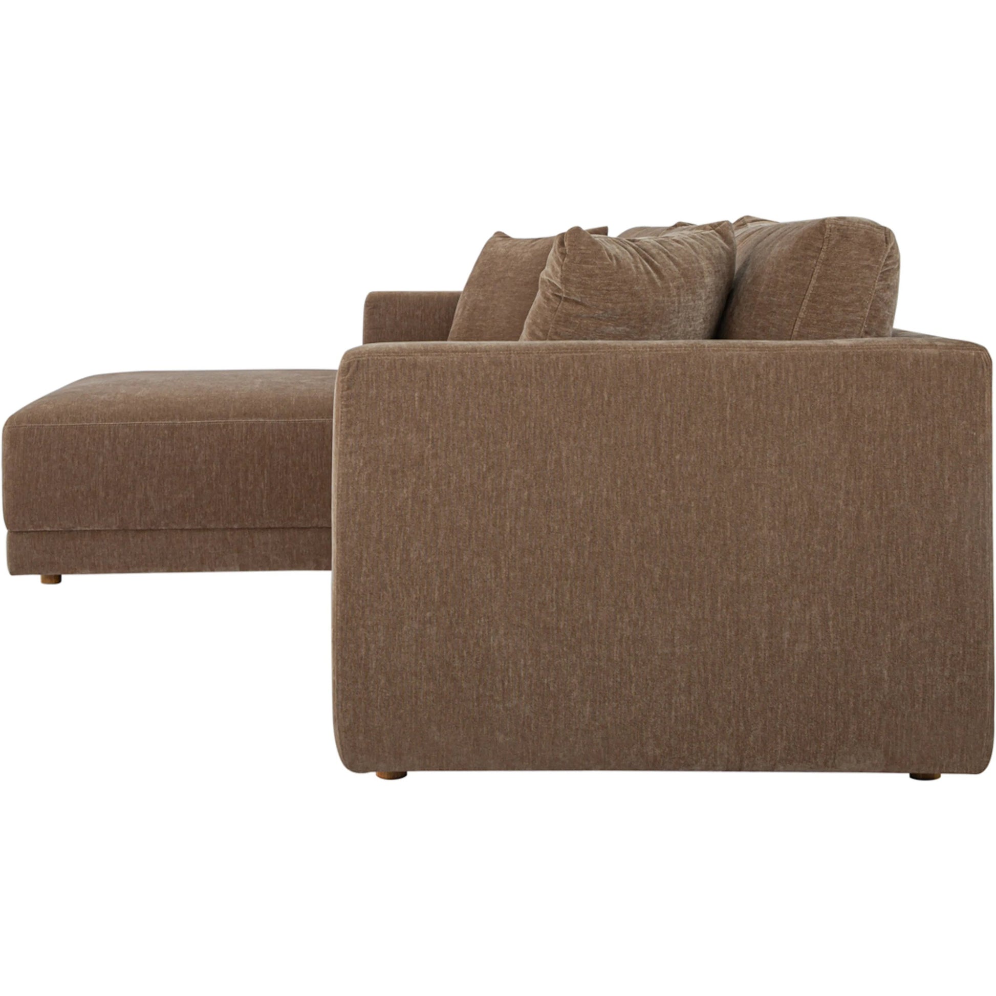 Bryn Sectional Camel by Moe's Home Collection in brown. Made from unique in a transitional style.