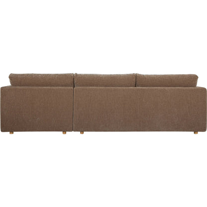 Bryn Sectional Camel by Moe's Home Collection in brown. Made from unique in a transitional style.