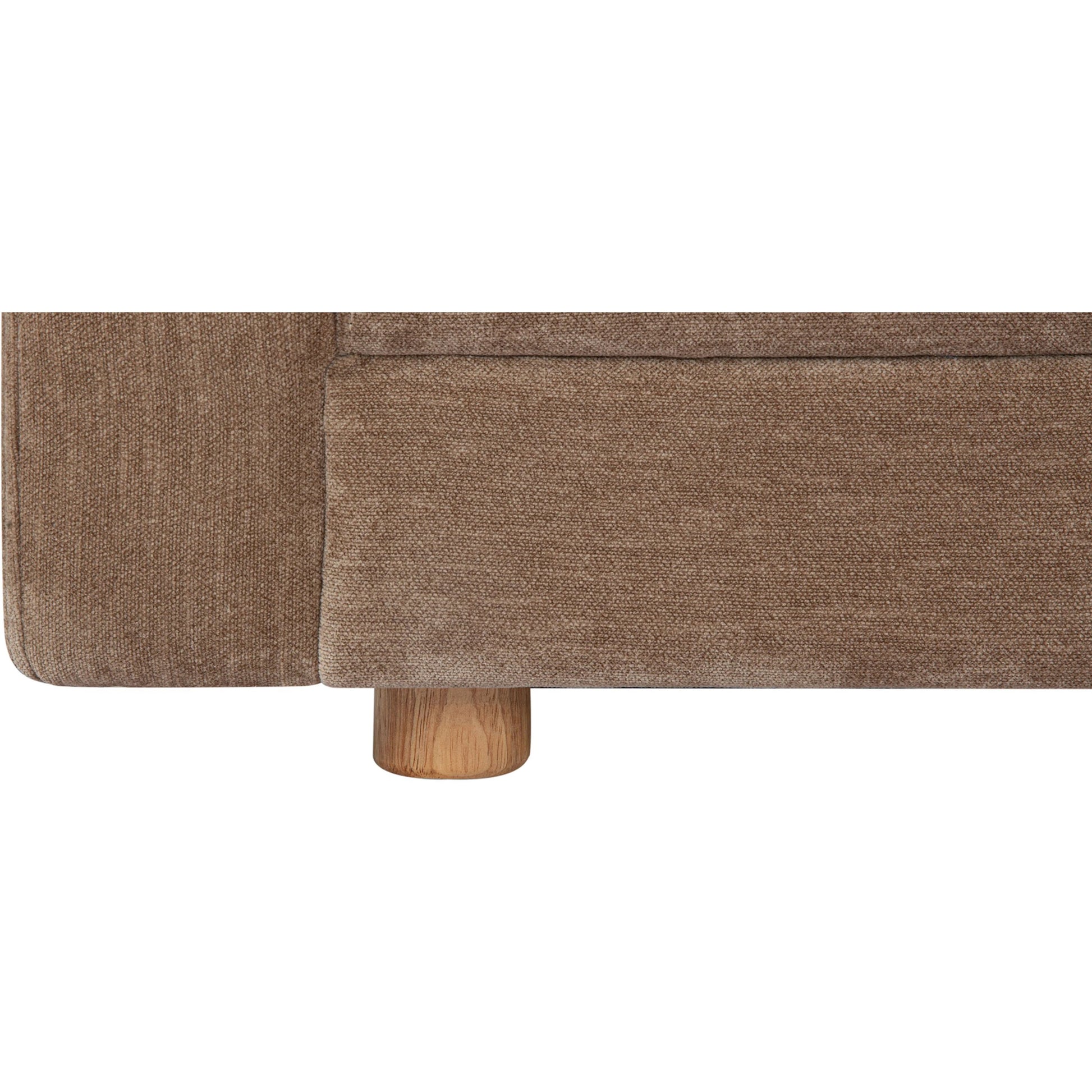 Bryn Sectional Camel by Moe's Home Collection in brown. Made from unique in a transitional style.