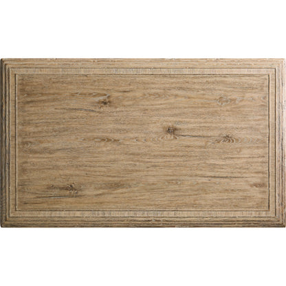 Sagehill Cocktail Table by Jonathan Charles in timberon grey oak. Made from main oak in a unique style.
