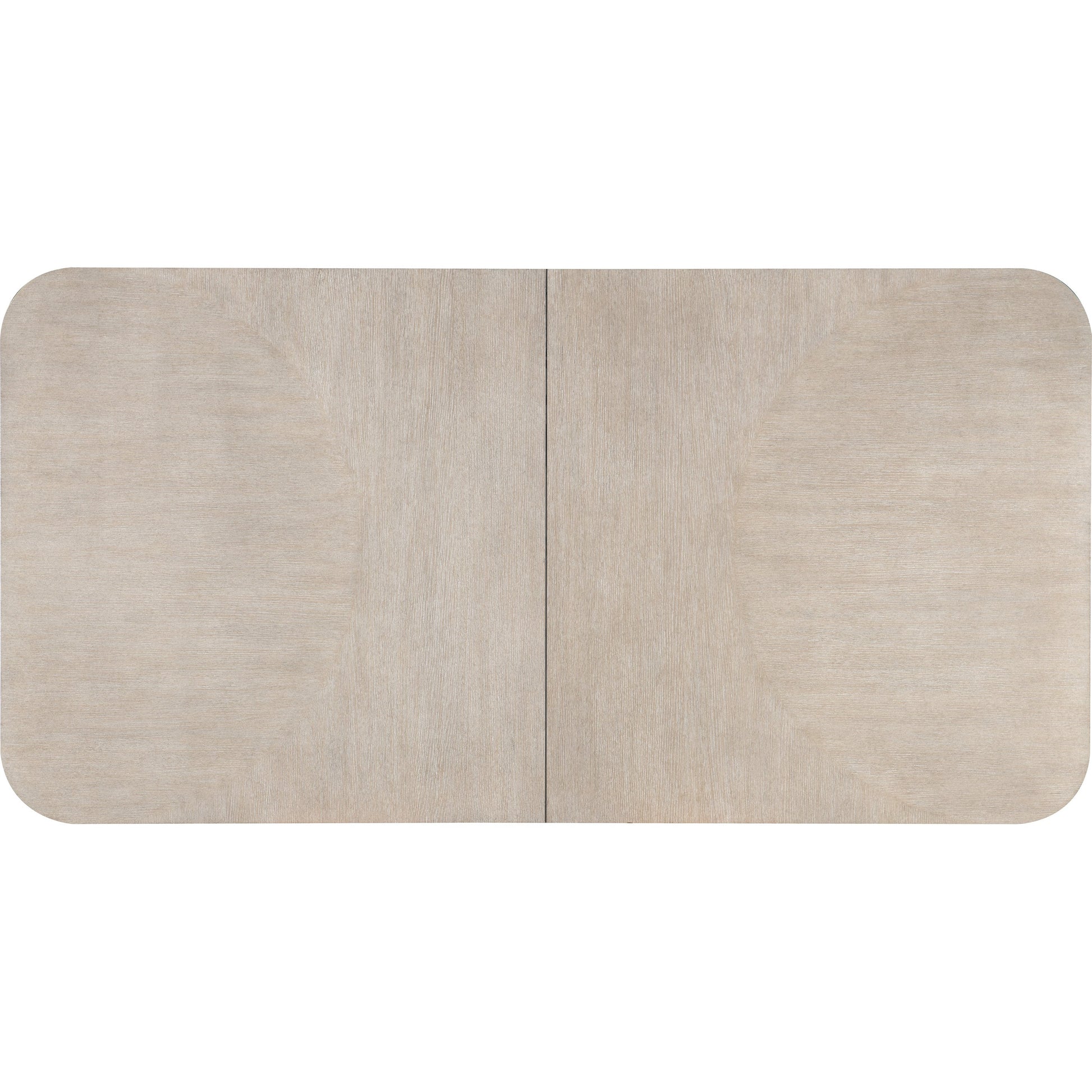 Modern Mood Leg Dining Table by Hooker Furniture. Made from oak veneers, metal in a modern style.