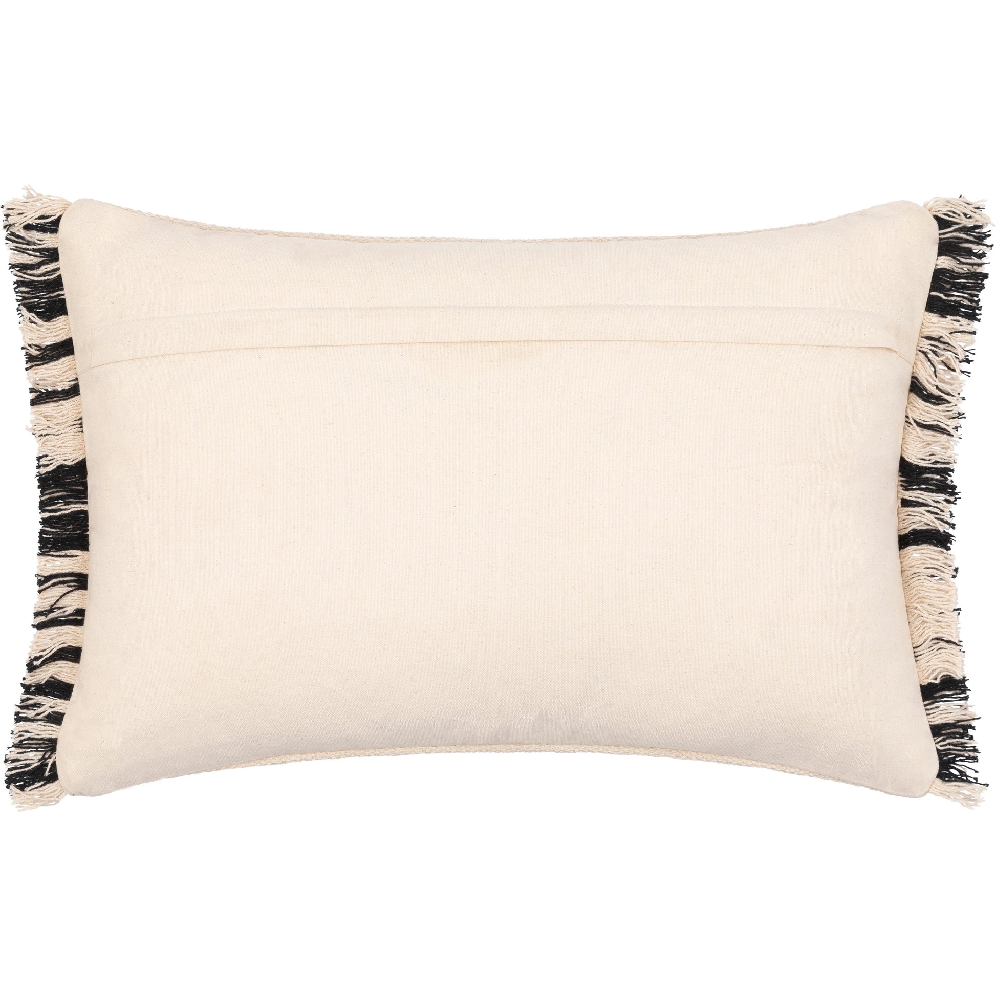 Jasna Pillow - 27455 by Surya in cream, black. Made from 100% cotton in a eclectic & global style.