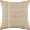 Taupe, Ivory / Down / 18"L x 18"W