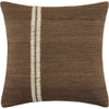Umber, Ivory / Down / 18"L x 18"W
