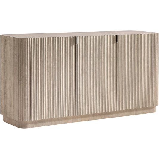 Lucerne Buffet by Bernhardt in natural. Made from wood in a unique style.