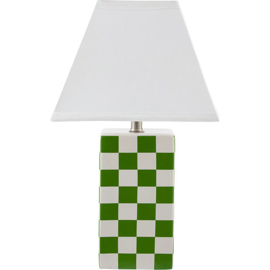 Janie Accent Table Lamp by Livabliss in glazed. Made from ceramic, linen in a unique style.