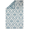 Ivory, Teal / 2' x 3'