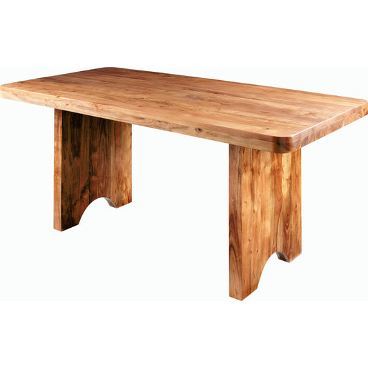 Joiner Dining Table - 499053 by Surya in brown and lacqueredlacquered. Made from acacia in a modern style.