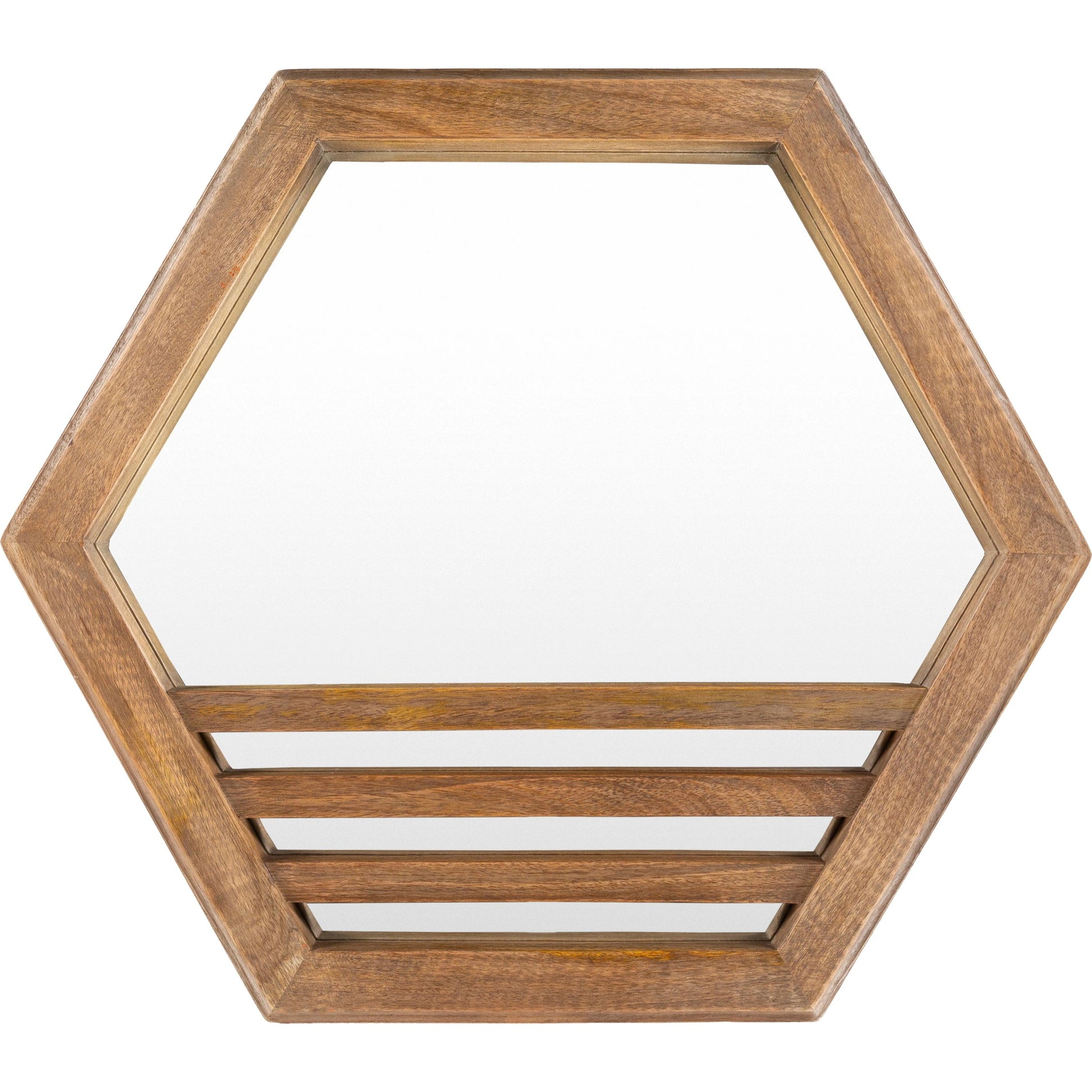 Jorah - 25048 by Surya in brown and stained. Made from wood in a modern style.