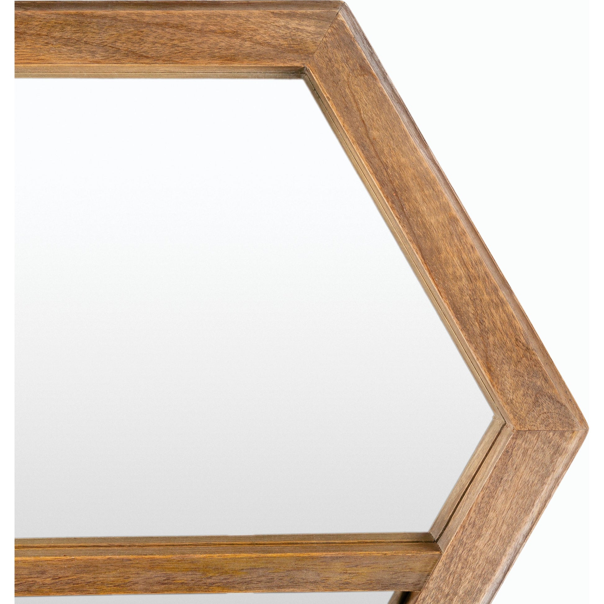 Jorah - 25048 by Surya in brown and stained. Made from wood in a modern style.