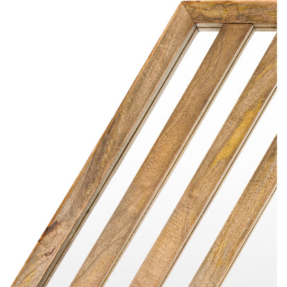 Jorah - 25048 by Surya in brown and stained. Made from wood in a modern style.