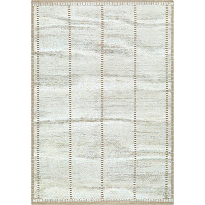 Johan JOH-4100 Rug by Livabliss in ivory, sandstone, taupe. Made from wool in a unique style.