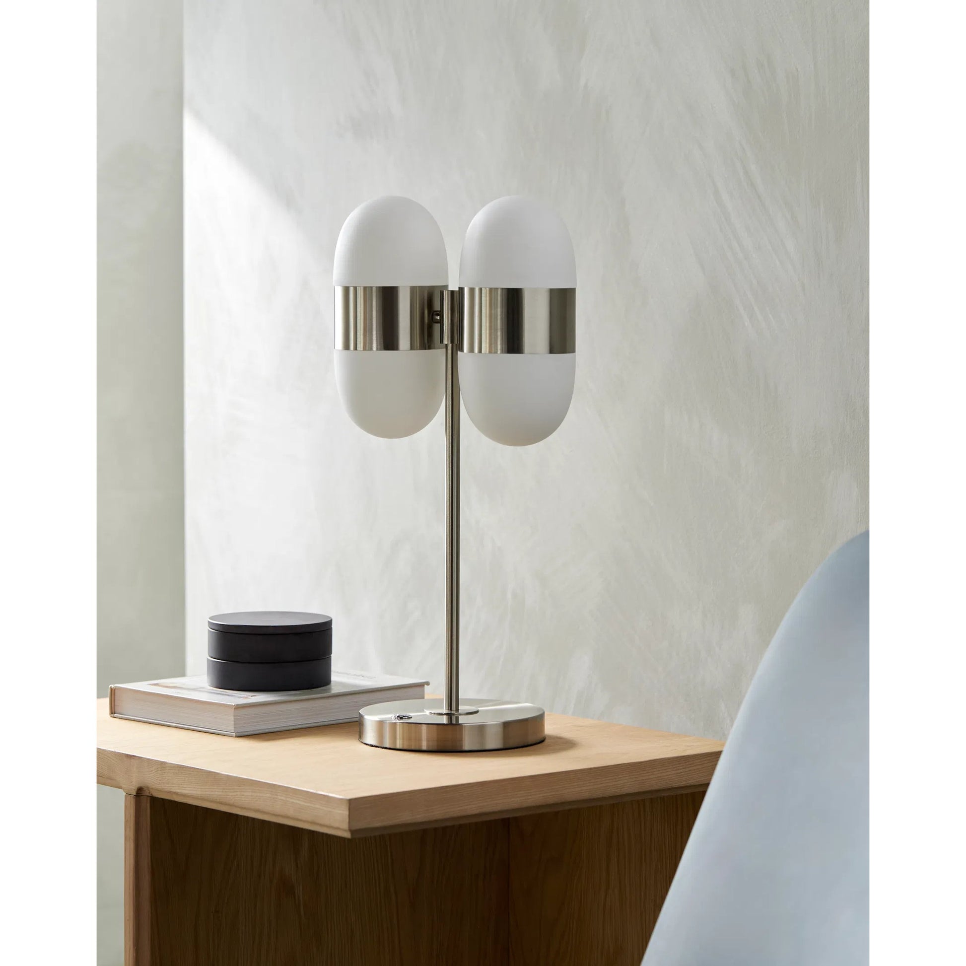 Jonan Accent Table Lamp - 538411 by Livabliss. Made from iron, glass in a modern style.