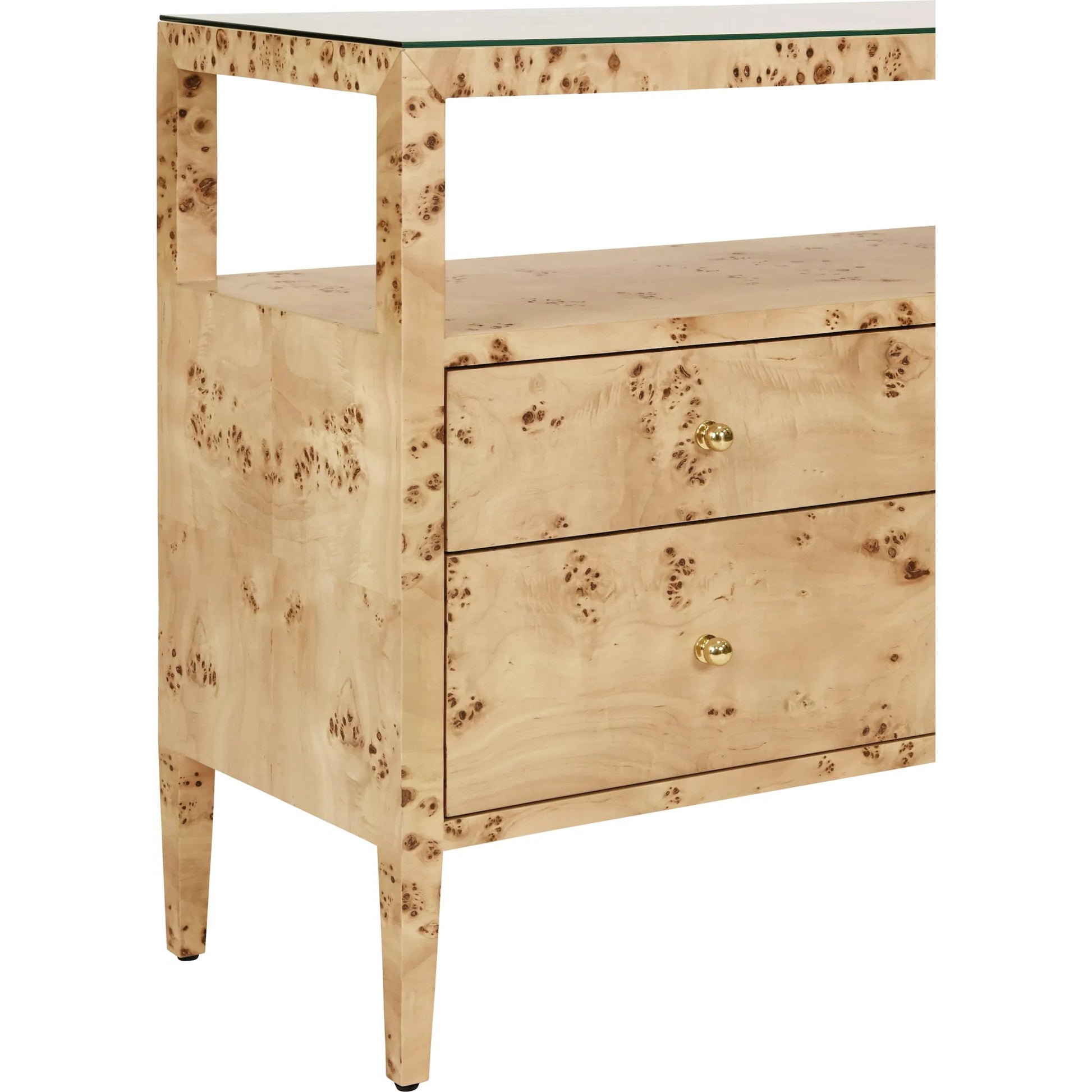 Jordan Six Drawer Console by Worlds Away. Made from unique in a modern style.