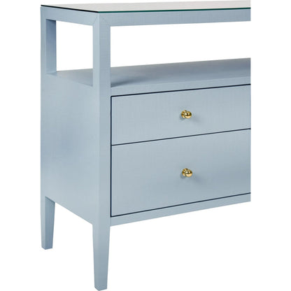 Jordan Six Drawer Console by Worlds Away. Made from unique in a modern style.