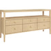 Jordan Six Drawer Console by Worlds Away. Made from unique in a modern style.