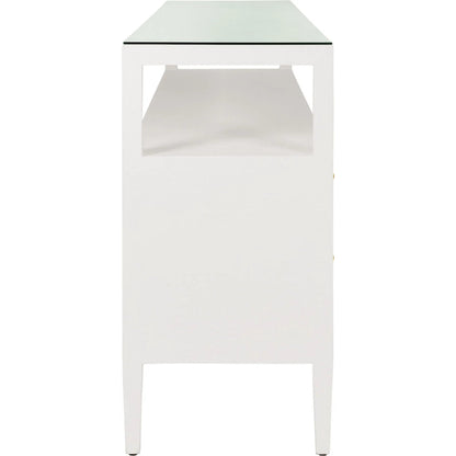 Jordan Six Drawer Console by Worlds Away. Made from unique in a modern style.