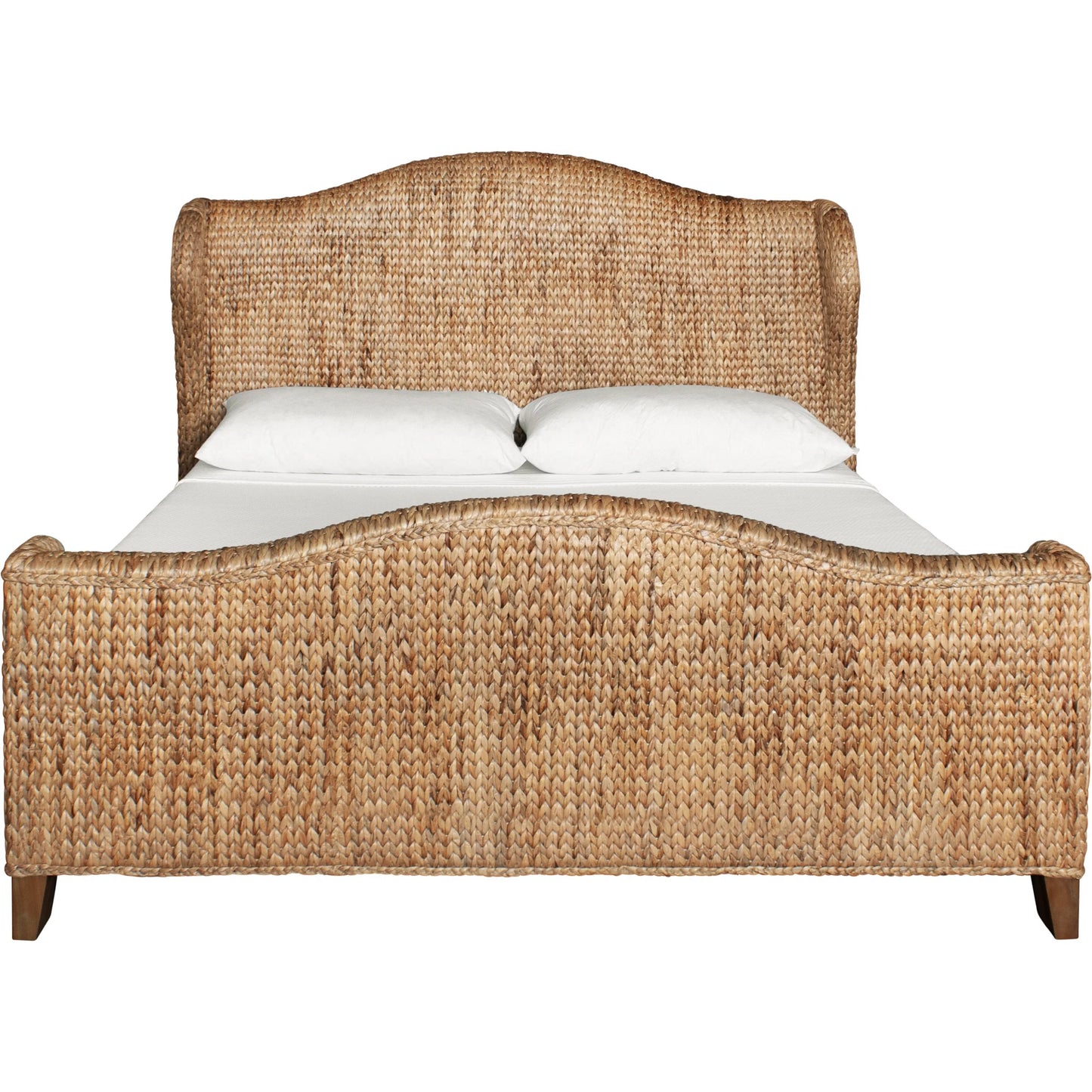 004 SI-2353675 | Additional Silo | Jovi Winged Headboard and Footboard by Worlds Away in brown. Made from unique in a rustic style.