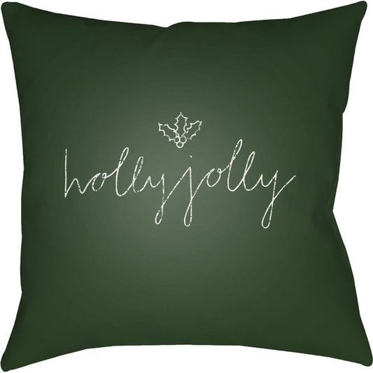 Holly Jolly II Pillow - 28511 by Livabliss. Made from front: 100% polyester, back: 100% polyester in a modern style.