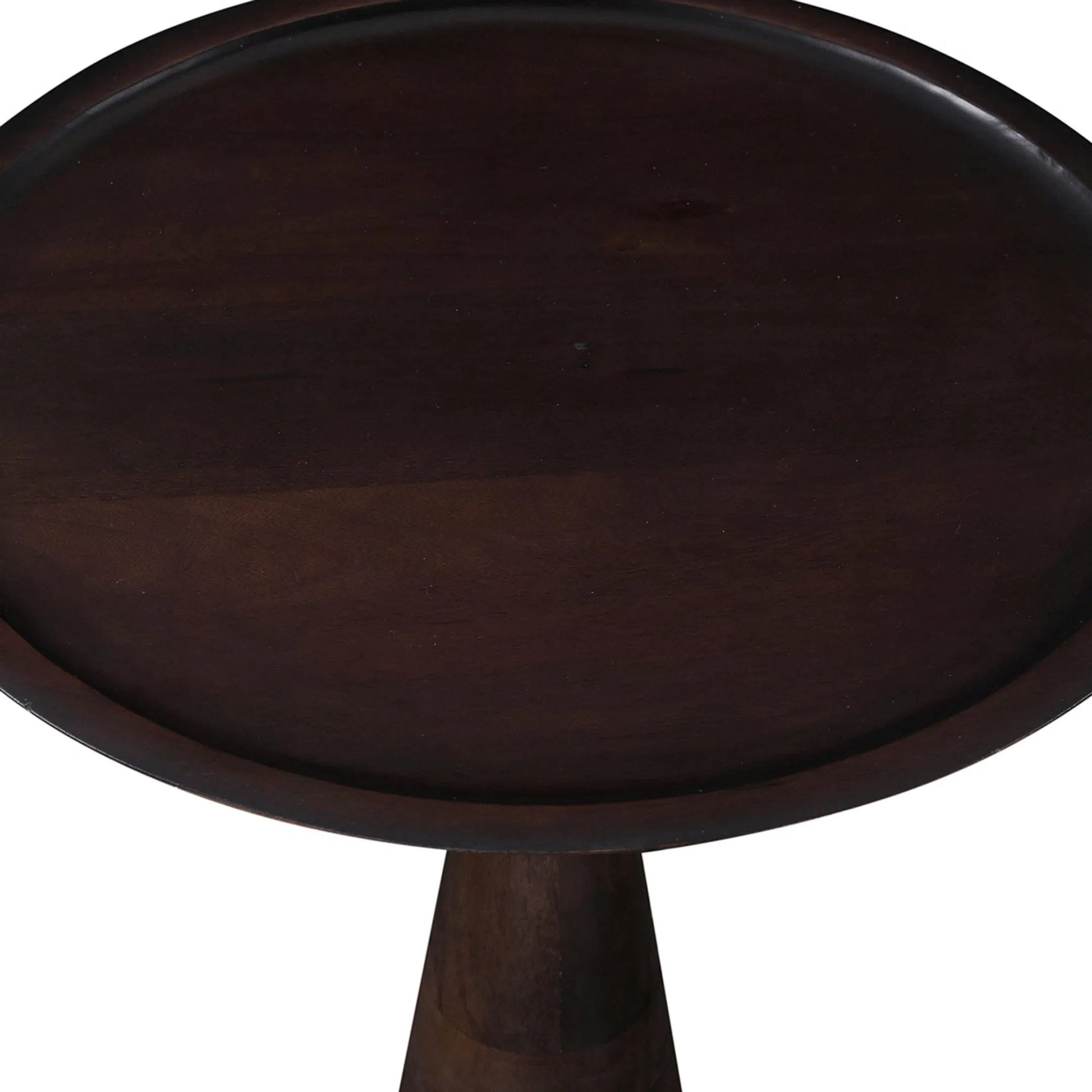 Polina Side Table by LH Imports. Made from mango wood in a unique style.