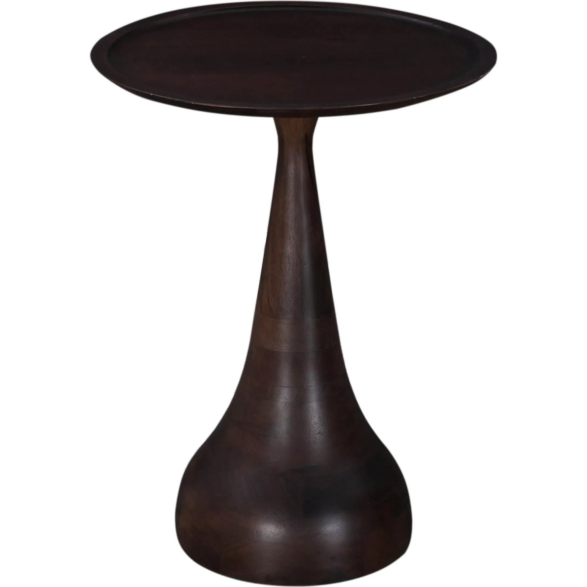Polina Side Table by LH Imports. Made from mango wood in a unique style.