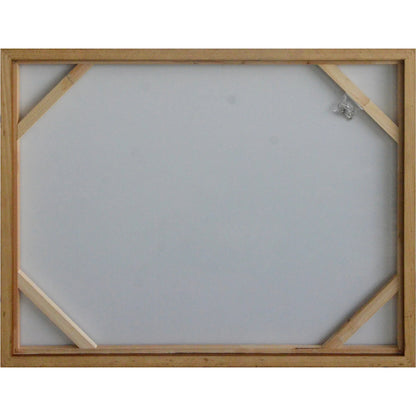 Reverie Framed Painting by Moe's Home Collection in multicolor. Made from acrylic paint on canvas, polyester canvas, solid wood frame, fir wooden stretcher in a traditional style.