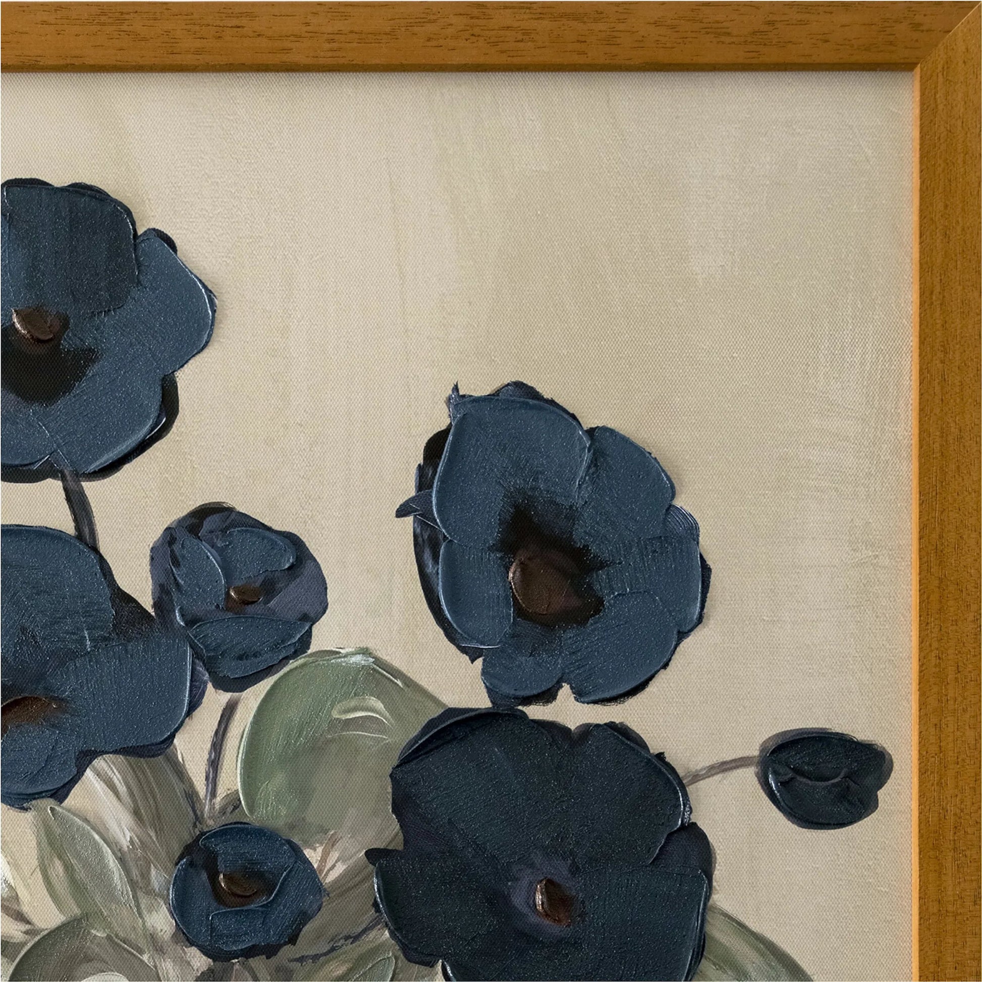 Sentiment Framed Painting by Moe's Home Collection in multicolor. Made from acrylic paint on canvas, solid wood frame, fir wood stretcher in a eclectic & global style.