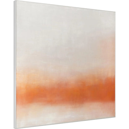 Morning Light Framed Painting by Moe's Home Collection. Made from polyester canvas, acrylic paint, fir back support board, metal frame in a modern style.