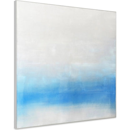 Morning Light Framed Painting by Moe's Home Collection. Made from polyester canvas, acrylic paint, fir back support board, metal frame in a modern style.