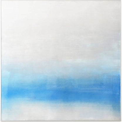 Morning Light Framed Painting by Moe's Home Collection. Made from polyester canvas, acrylic paint, fir back support board, metal frame in a modern style.