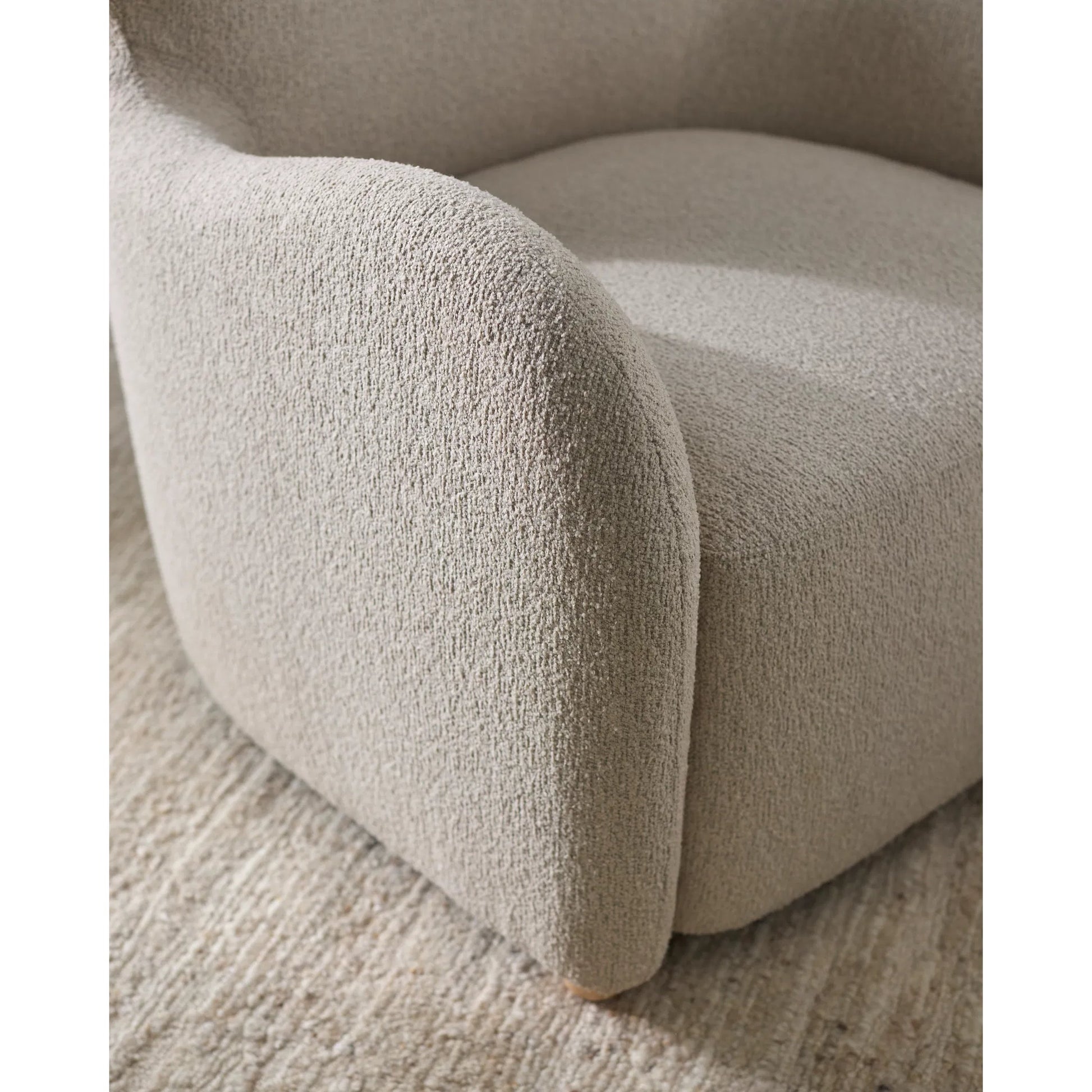 Jacqui Accent Chair 539503 by Surya in base: brown and natural. Made from polyester, rubber wood, polyurethane foam, dacron in a transitional style.
