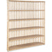 Retreat Slatted Bookcase by Hooker Furniture. Made from oak veneers, rope in a cottage & farmhouse style.
