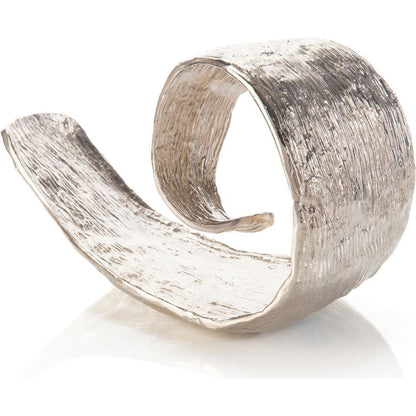 Organic Curl by John-Richard in nickel. Made from nickel in a modern style.