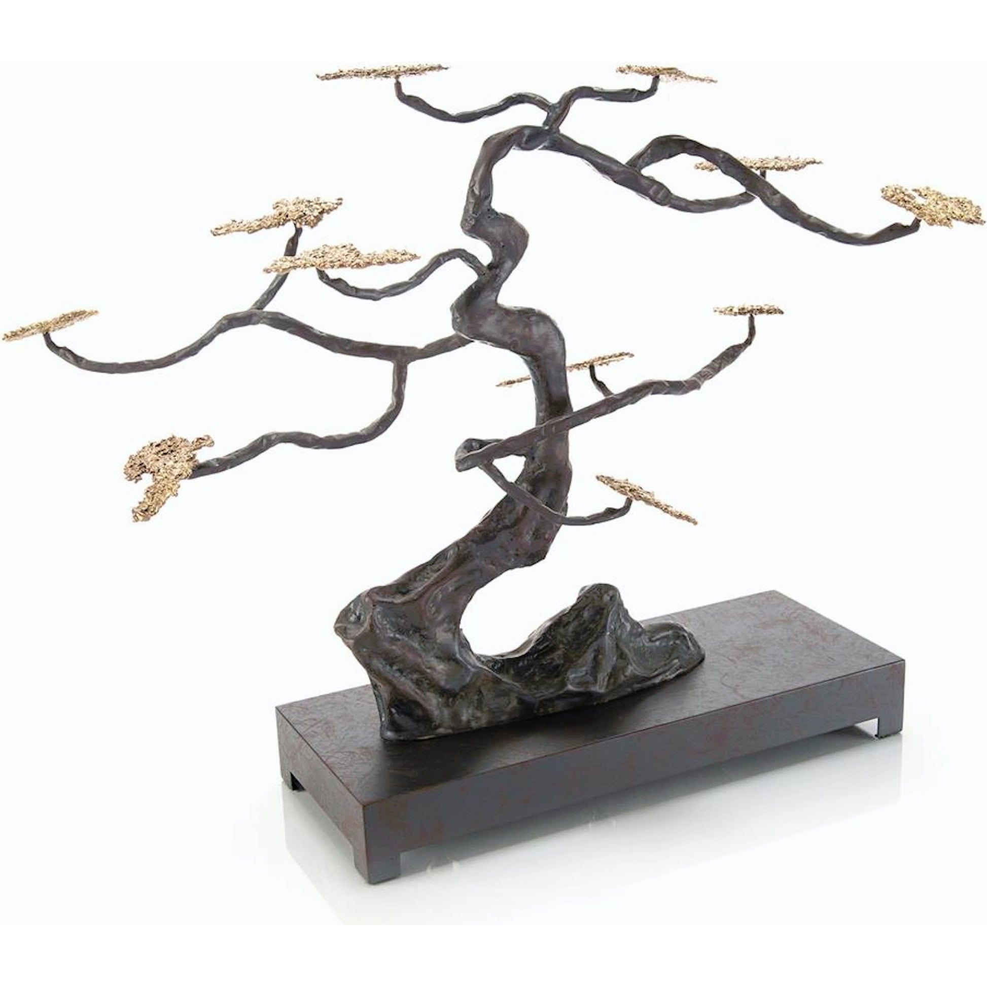 Windswept Sculpture in Antique Brass by John-Richard in brass. Made from brass in a eclectic & global style.