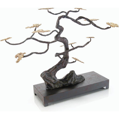 Windswept Sculpture in Antique Brass by John-Richard in brass. Made from brass in a eclectic & global style.