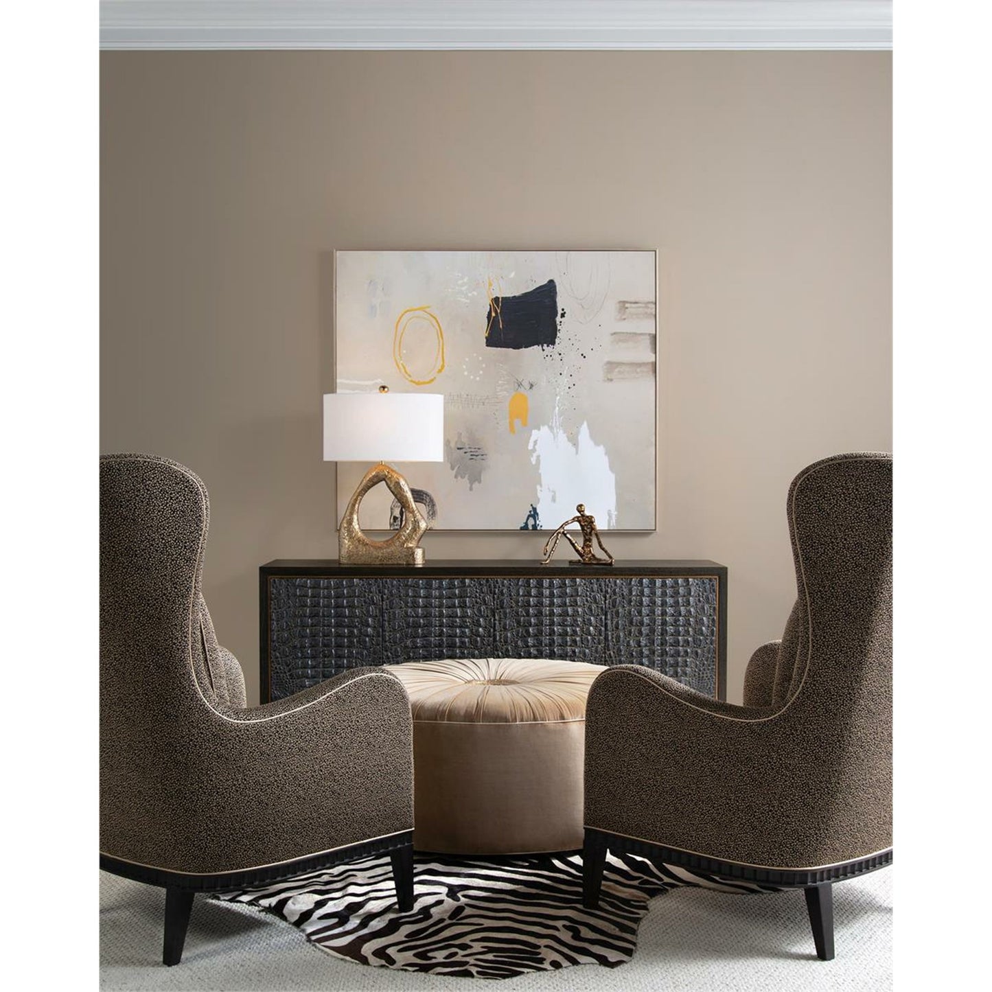 001 SR-863163 | Lifestyle | Bronze Sitting Sculpture by John-Richard in bronze. Made from bronze in a eclectic & global style.
