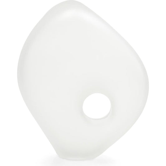 Abstract Art Sculpture I by John-Richard in white. Made from unique in a modern style.