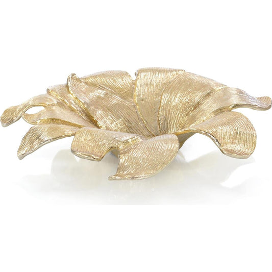 Lily Petal Bowl by John-Richard. Made from unique in a transitional style.