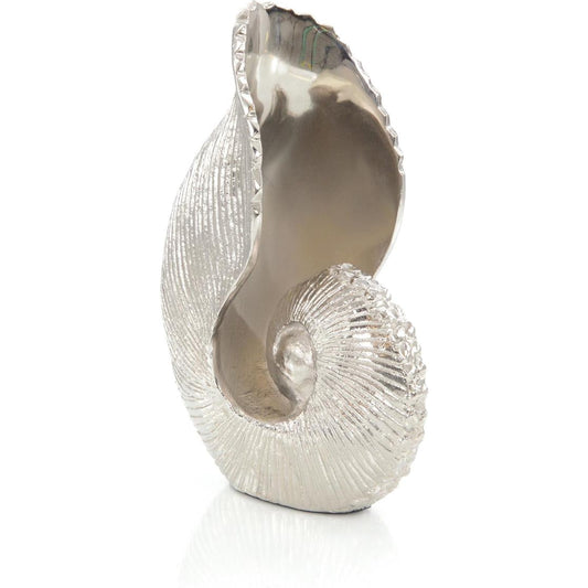 Nautilus Seashell Sculpture by John-Richard. Made from unique in a coastal style.