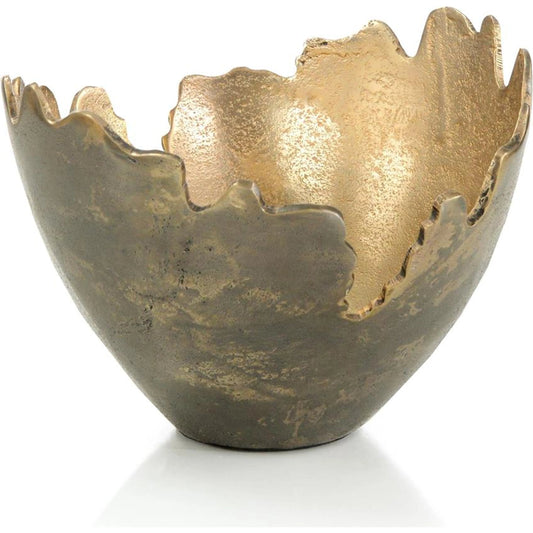 Matterport Aluminum Bowl by John-Richard. Made from unique in a modern style.
