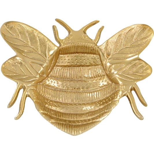 Petite Bee Bowl by John-Richard in gold. Made from unique in a unique style.