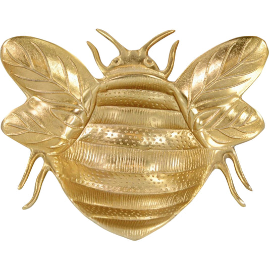 Petite Bee Bowl by John-Richard in gold. Made from unique in a unique style.