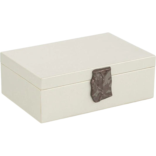 Opal Lynx Vegan Leather Box by John-Richard in opal. Made from unique in a unique style.